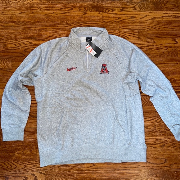 alabama nike quarter zip